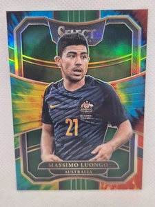 #1/30 FIRST PRINT 1/1 Massimo Luongo Australia 17-18 Panini Select TIE-DIE Prizm - Picture 1 of 2
