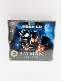 Batman Returns Sega Mega CD CIB COMPLETE BOX MANUAL