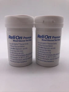 ReliOn Premier Blutzuckertest 100ct Verfallsdatum: 11/2025 (ohne Box) Ref.197 - Bild 1 von 2
