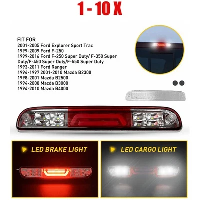 Estilo F1 LED Hyper Flash 3ª 1-10X Luz de freno Lámpara de carga 93-16d para Mazda Foto 1 de 4