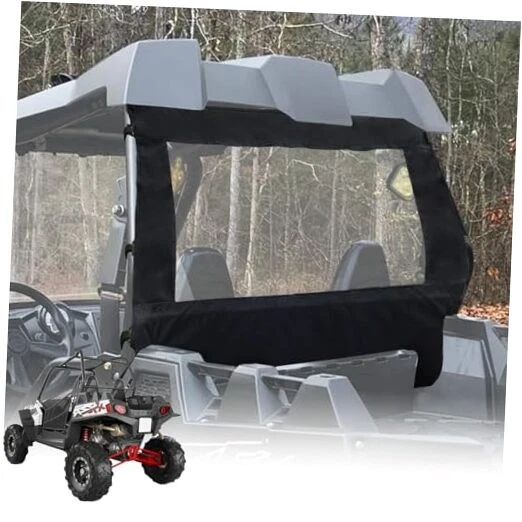 Polaris RZR XP 900 Rear Window,Rear Windshield, Canvas Soft Full Back Window