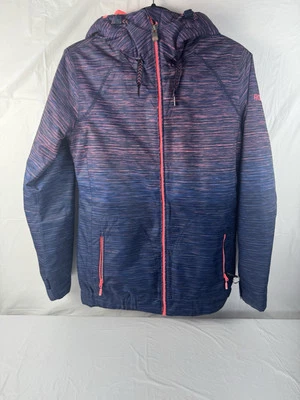 ROXY Chaqueta de Snowboard Mujer Pequeña Púrpura Valle Capucha Abrigo Esquí Vuelo Seco 10K Foto 1 de 4