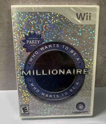 Who Wants to Be a Millionaire (Nintendo Wii, 2010) Brand New Factory Sealed - Image 1 of 4