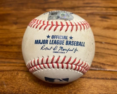 Emmanuel Rivera Diamondbacks Game Used RBI SINGLE Baseball 7/31/2023 Giants Hit - Image 1 of 4