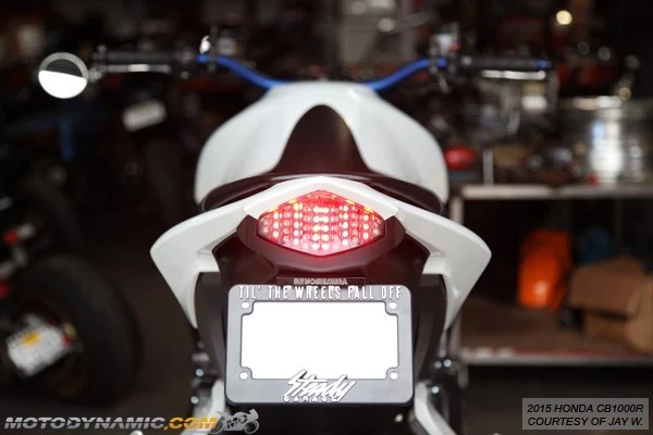 Señales de giro integradas LED luz trasera LENTE TRANSPARENTE para Honda CB1000R 11-16 Foto 1 de 1