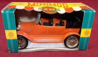 1:46 GAMA Oldtimer 1911 Fiat Sedan Convertible Mint New In Box West Germany #991 - Image 1 of 3