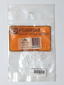 Bicicleta Plastruct 1:100 - Juego de 3 piezas BYC-100 #93416 ~ TS - Imagen 1 de 2