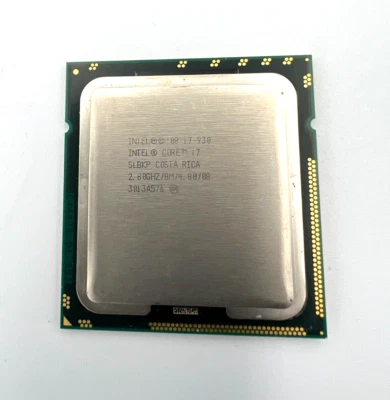 Intel i7-930 Processor  Cache 2.80GHz 8M 4080 08 SLBKP Tested - Image 1 of 3