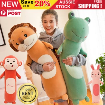 Baby Kids Giant Long Cylindrical Stuffed Plush Toy Soft Big Cute Pillow Gift AU - image 1 of 4