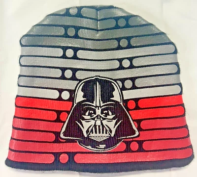 2016 Star Wars Youth Kids Darth Vader Beanie Hat Cap Multi-Colored Cool - Image 1 of 3