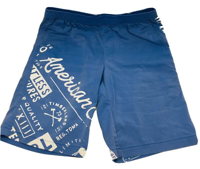Timberland shorts boys size 16 blue casual American pockets Outdoor Hike Work - Image 1 of 4