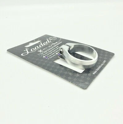 Загруженный X-Lite 34,9 Серебряный алюминиевый зажим сиденья воротник Ti болт 10 грамм болт-на - Изображение 1 из 2