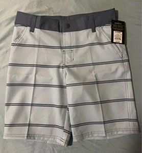 Art Class Boy's Striped Board Shorts Swim Trunks UPF 50+ NWT Size: (12 Husky) - Picture 1 of 6