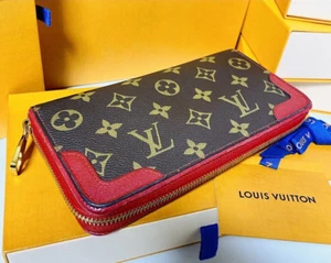 Portafoglio Louis Vuitton Zippy Ritiro Monogramma Autentico MI5137 - Foto 1 di 7