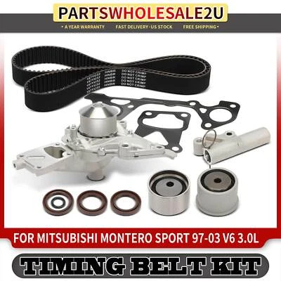 8Pcs Timing Belt Kit for Mitsubishi Montero Sport 1997 1998 1999-2003 V6 3.0L - Image 1 of 4