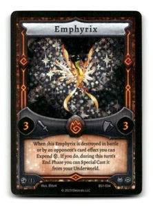Juego de cartas coleccionables Elestrals Base Set #BS1-034 Emphyrix - Imagen 1 de 4