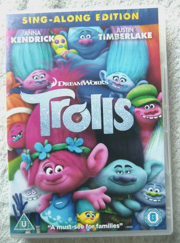 73032 DVD - Trolls  2016  5690101001 - Image 1 of 1
