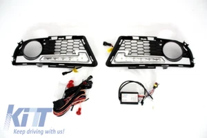 Griglia completa di luci diurne BMW Serie 3 E90 LCI (2008-2011) - Photo 1/1