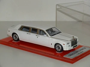 PT Models / Resin Germany - Rolls Royce Phantom Strechlimousine weiß "RAR" - Bild 1 von 8