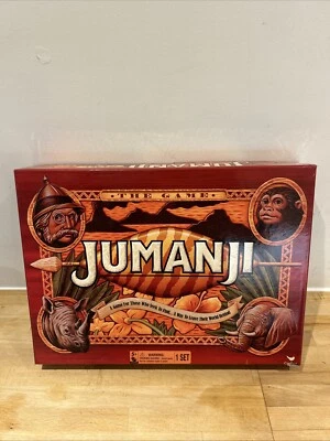Jumanji The Game Board Game 100% Fully Complete Parts Still Sealed - Image 1 of 4