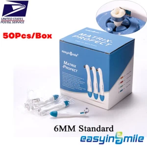 Matrices contorneadas seccionales dentales 6MM Standard Pro Matrix Band 50Pcs Retainer  - Imagen 1 de 8