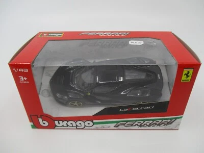 AU127 BURAGO 1/43 1:43 FERRARI "LA FERRARI" REF 18-36100 NOIR - Photo 1/4