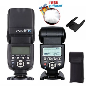 Yongnuo YN-560 IV YN560 Wireless Flash Light Speedlite for Canon Nikon Camera - Picture 1 of 9