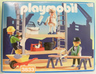 Playmobil Baugerüst mit Handwerkern 3833 Neu & OVP Anstreicher Zimmerer Maurer