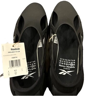 Zapatillas Reebok Maison Margiela Project 0 CR Negras Edición Reebok Croafer Foto 1 de 4