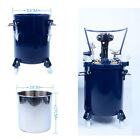 5gal 20L Pneumatic paint stirring drum Air-Driven Paint Mixer Movable Tank 60psi