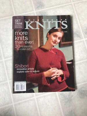 Interweave Knits Magazine Fall 2005 - 30 Reasons to Cast On - Image 1 of 3