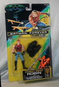 Street Biker Robin Figure Batman Forever KENNER 1995 MOC - Picture 1 of 2