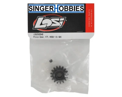 LOSI LOS252040 8mm Bore Mod 1.5 Pinion Gear (17T) SUPER BAJA REY HH - Image 1 of 2