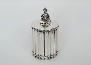 Art Deco - Tisch Zigarettenetui / Zigarettenspender - 925er - Hanau Schleissner - Bild 1 von 7