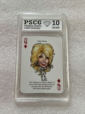 2012 Hero Decks Country Music Playing Cards - Dolly Parton PSCG 10 MINT GRADED
