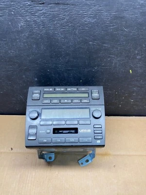 2001 to 2002 Lexus GS300 OEM Radio Receiver Stereo AM FM CD Cassette N9476 DG - Image 1 of 4