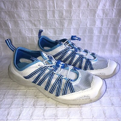 Zapatillas Lands End Azul Blanco 400588 Mujer Talla 9.5 B Foto 1 de 4