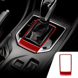For Subaru Impreza Crosstrek Center Console Gear Shifter Sticker Carbon Fiber - Picture 1 of 6