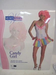 NIB ADULT SMALL 2-6 CANDY GIRL SEXY HALLOWEEN COSTUME - Picture 1 of 3