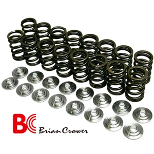 BRIAN CROWER D16Y8 D16Z6 RESORTES DE VÁLVULA + RETENEDORES TI PARA 92-00 CIVIC & DEL SOL - Imagen 1 de 2