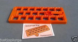 Tupperware Gourmet Tray Appetizer Dumpling Pierogi Maker w/ Scoop New Vtg NOS - Picture 1 of 2