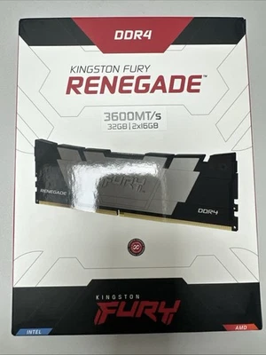 Kingston Fury Renegade 3600 MT/s 32GB 2 x 16GB Kit DDR4 3600 - Image 1 of 4