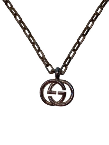 Collana Gucci SV925 SLV Top Disponibile Uomo 503FI Incastro AG925