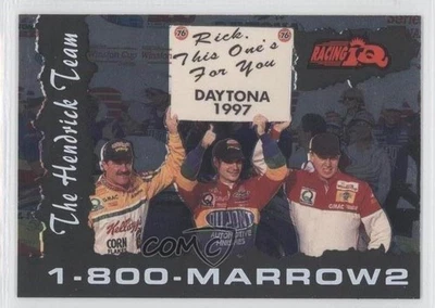 1997 Score Board Racing IQ Rick Hendrick #50 HOF - Image 1 of 2