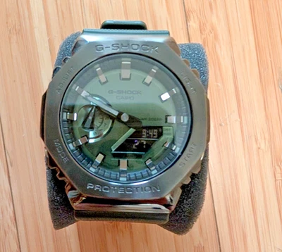 Casio G-Shock GM-2100B-3AER "CasiOak" Metal Verde - Immagine 1 di 4