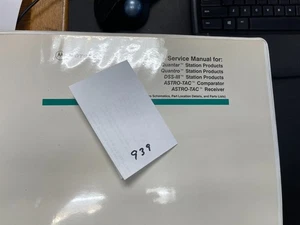 MOTOROLA SERVICE MANUAL QUANTAR/QUANTRO/DSS-III ASTRO-TAC COMPARATOR/ ASTRO-TAC - Bild 1 von 3