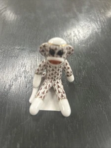 Herend Sock Monkey Chocolate - Picture 1 of 4