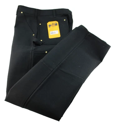 NUEVO CON ETIQUETAS CARHARTT Pantalones de Trabajo Utilitarios Para Hombre 40 x 36 Calce Suelto Doble Rodilla Negro Pato Foto 1 de 4
