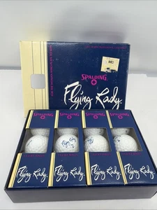 Vintage 1986 Spalding™ Flying Lady™ Golfbälle 12 Bälle KOMPLETT #'s 1-4 - Bild 1 von 2
