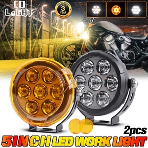 Barra luminosa led 4,5" lavoro guida pod fuoristrada ATV camion pickup barca 5" luce motore - Foto 1 di 9